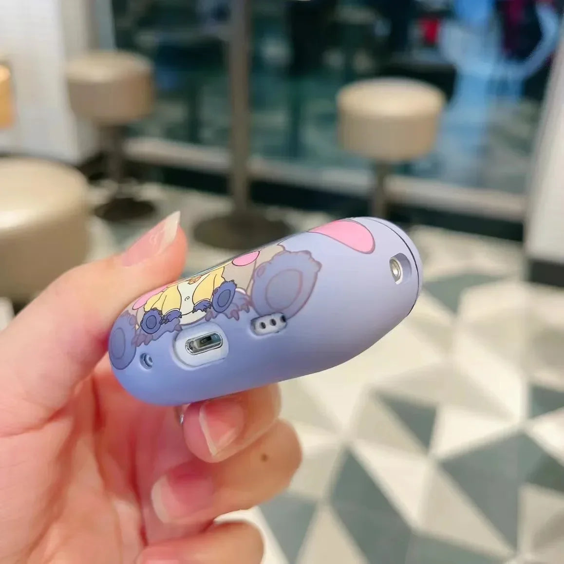 Capa Disney Stitch para Apple AirPods 1 2 3rd