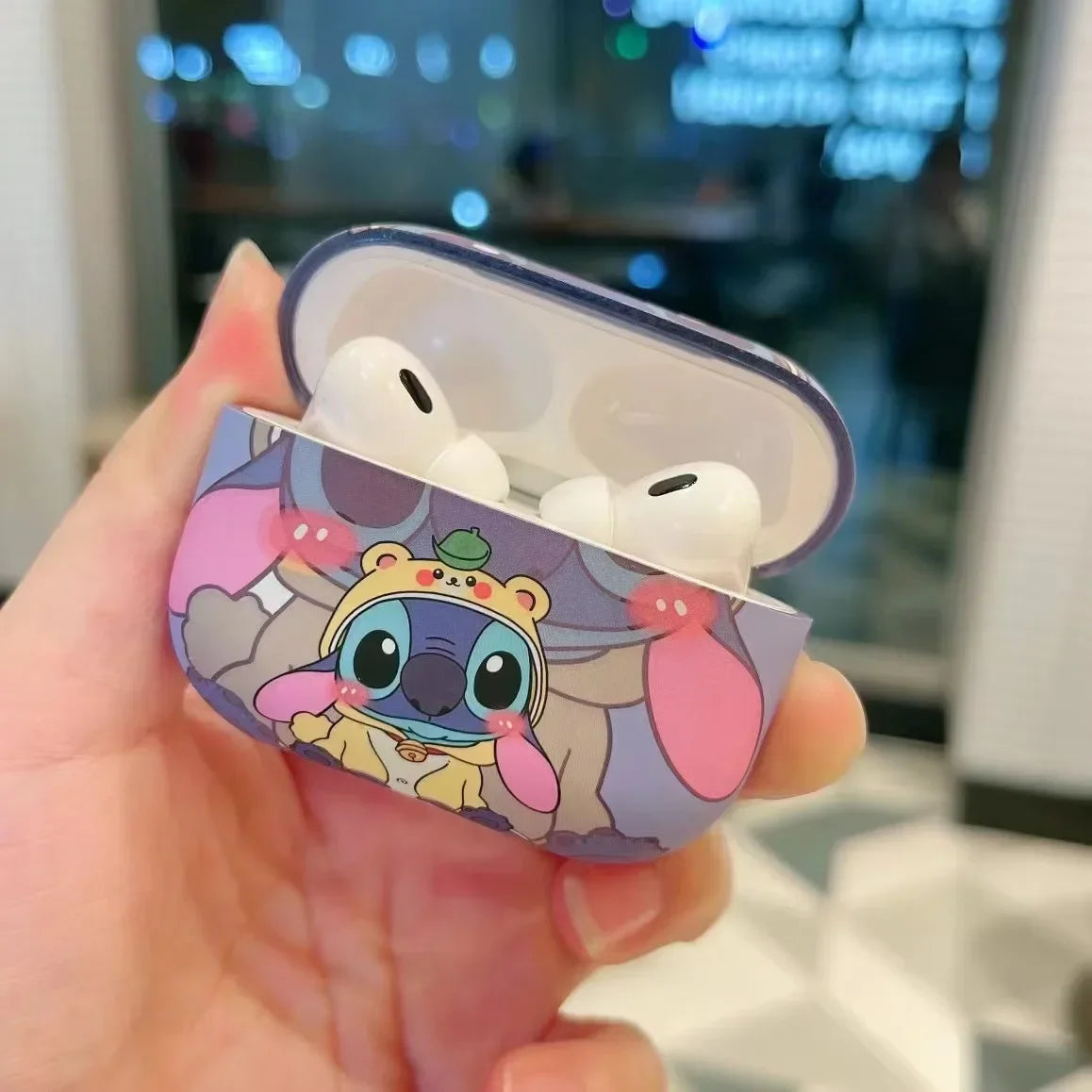 Capa Disney Stitch para Apple AirPods 1 2 3rd