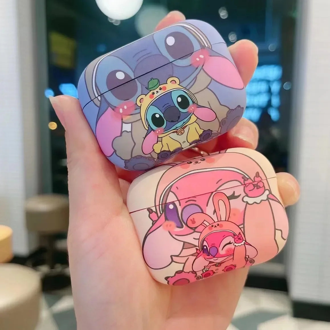 Capa Disney Stitch para Apple AirPods 1 2 3rd
